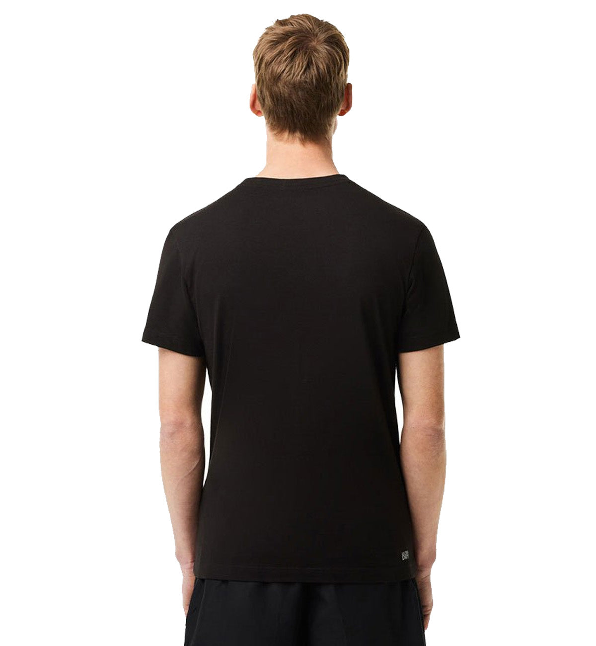 Lacoste Crocodile Printed T-Shirt (Black)