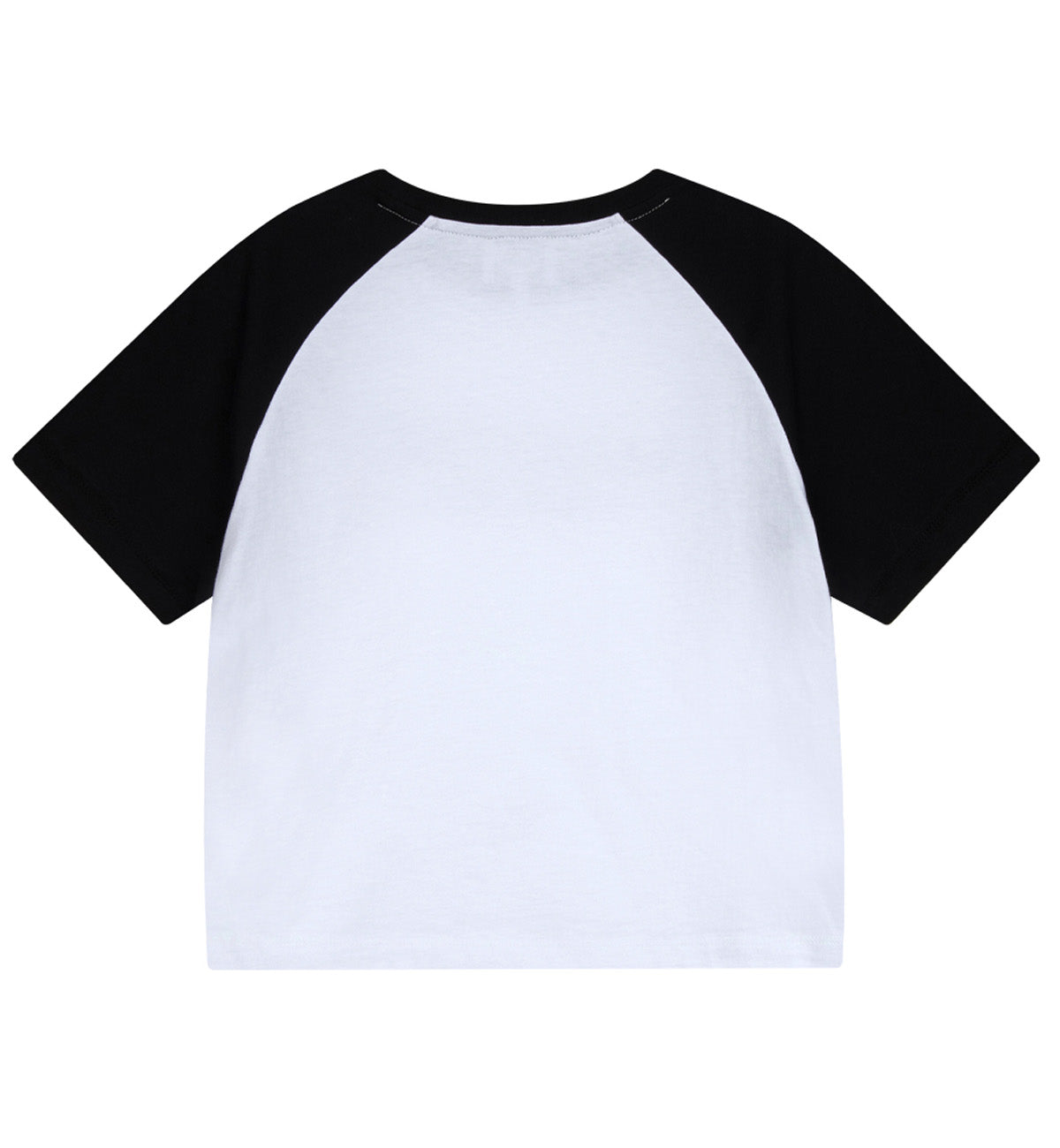 Marithe W Raglan Regular Logo T-Shirt (Black)