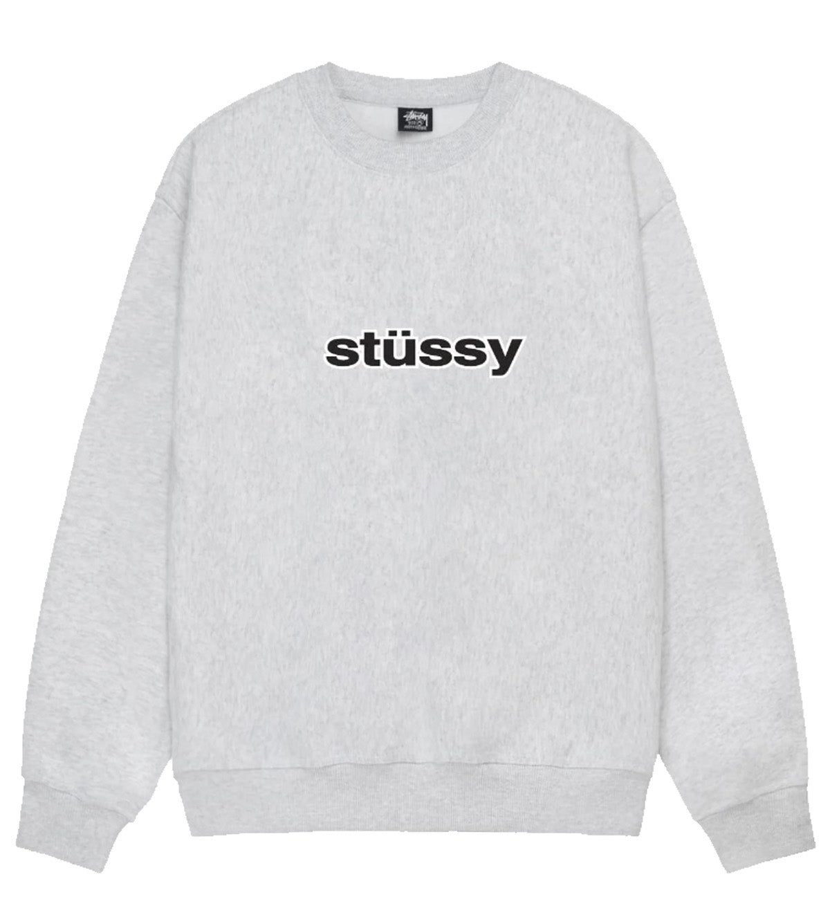 Stussy SS Link Crew Sweatshirt (Ash Heather)