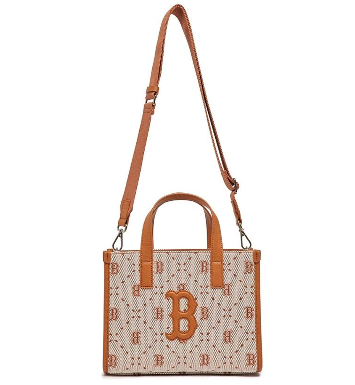 MLB Diamond Monogram S Tote Bag Boston Redsox