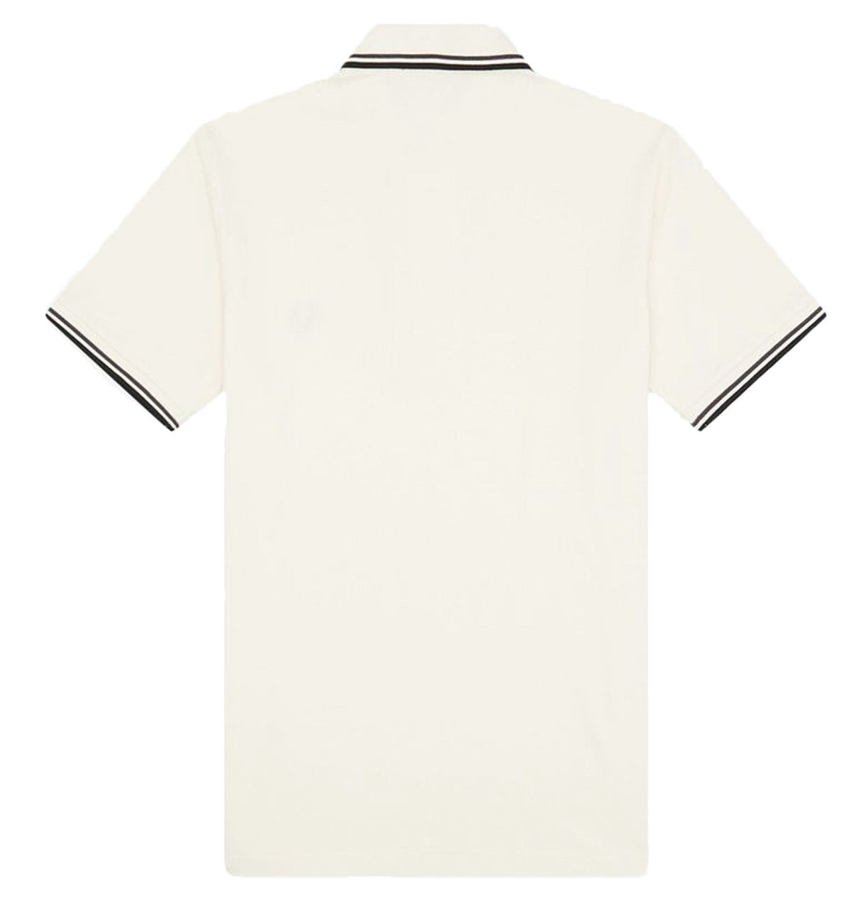 Fred Perry Black Grey Stripe White Polo Shirt