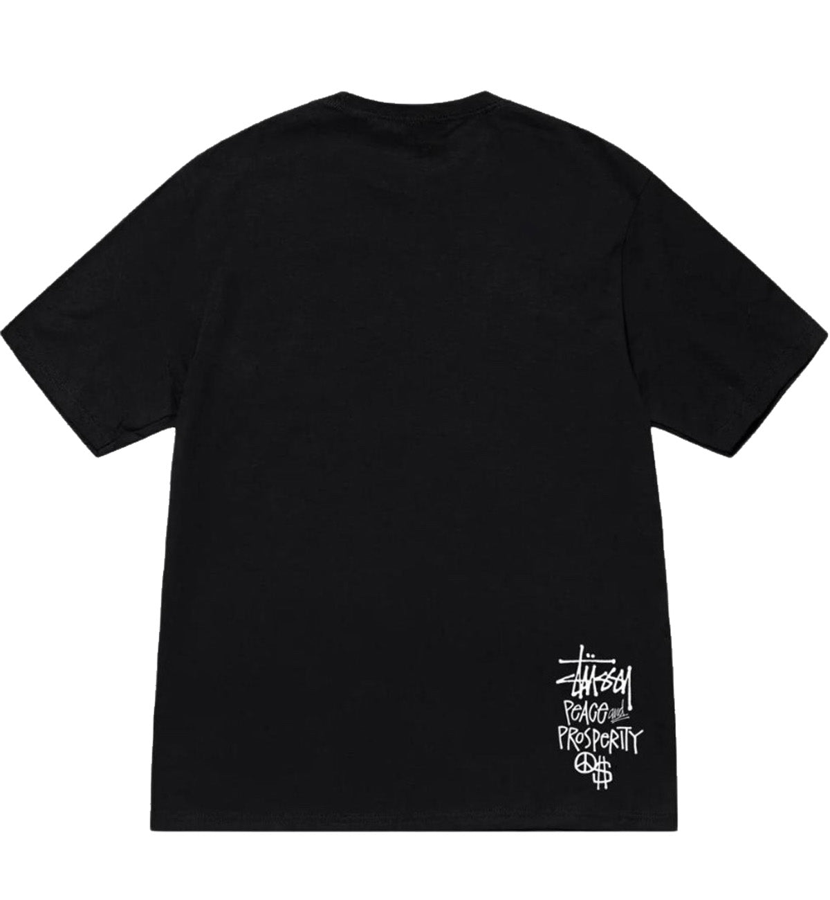 Stussy Peace & Prosperity Tee (Black)