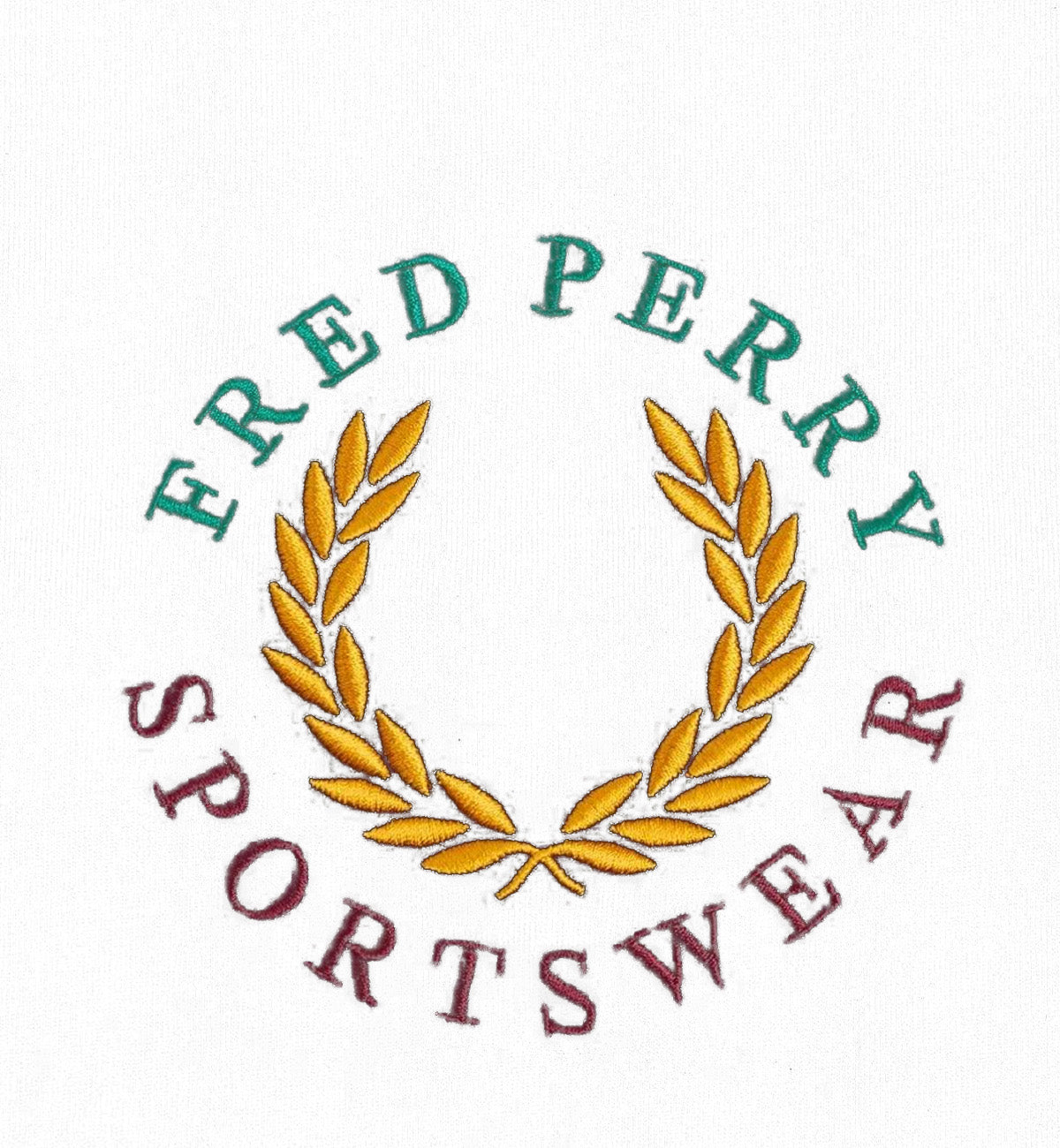 Fred Perry Archive Embroidery T-Shirt (White)