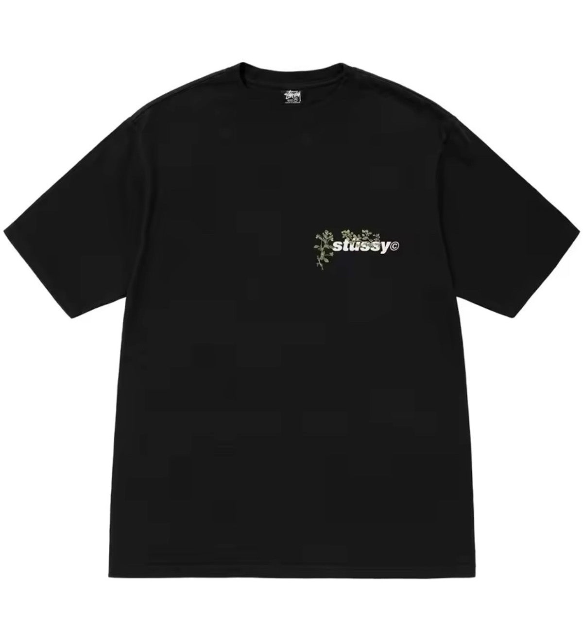 Stussy Bokay Pigment Dyed Tee (Black)