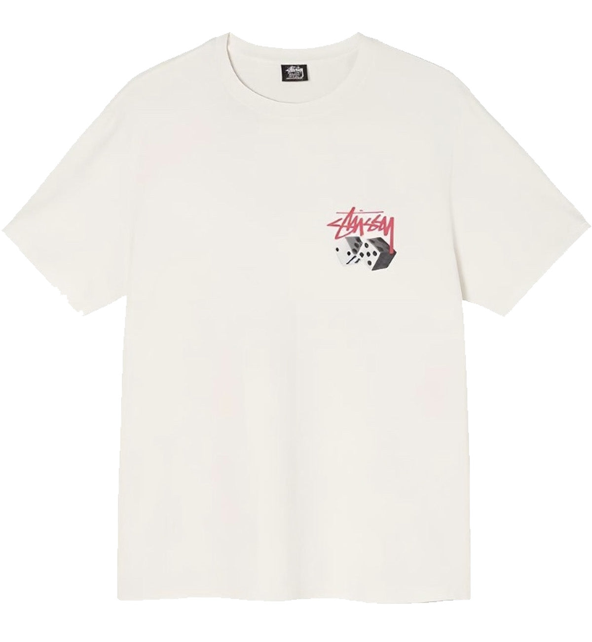 Stussy Solid Dice Tee (White)