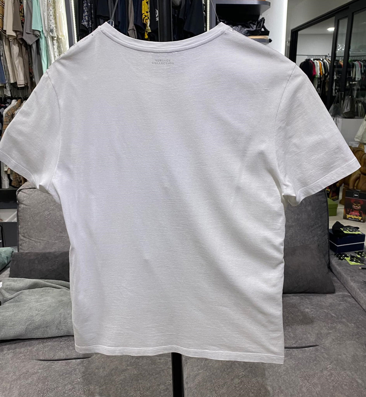 [Pre-Used] Versace Tee White Medusa Collection Logo
