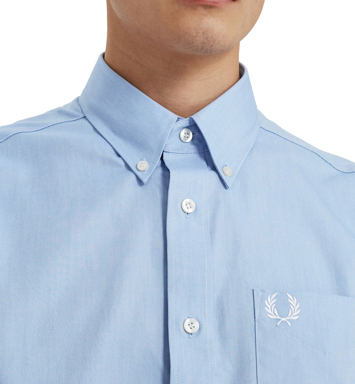 Fred Perry Classic Oxford Tee (Blue)