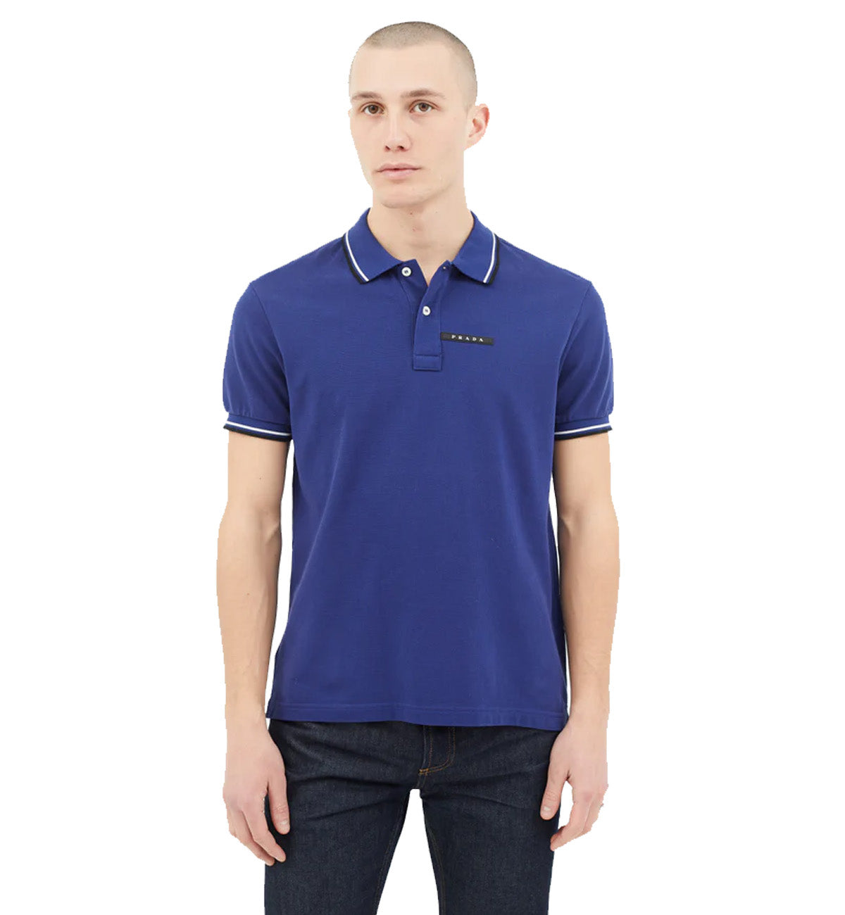 Prada Polo Shirt (Blue)