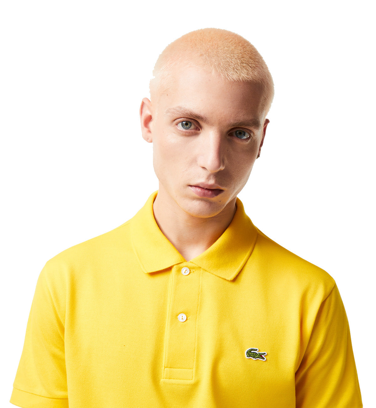 Lacoste Classic Fit Cotton Polo Shirt (Lemon Yellow)