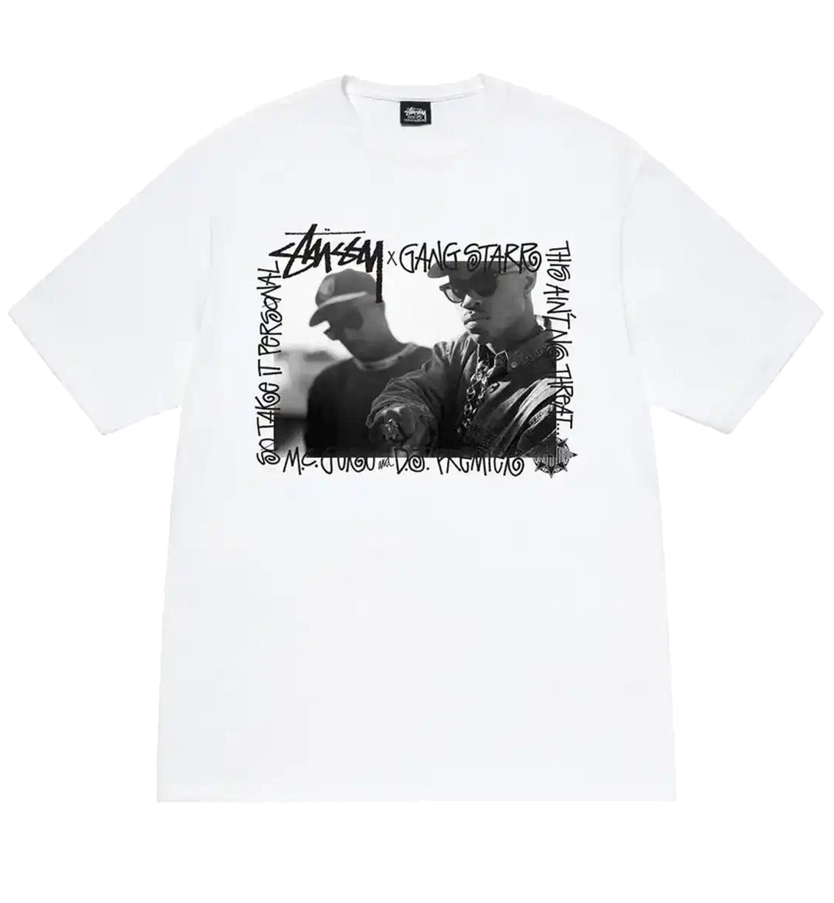 Stussy Gangstarr Tee (White)