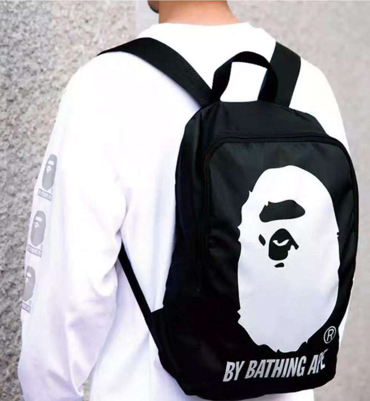 Bape Backpack Black Collection Mook