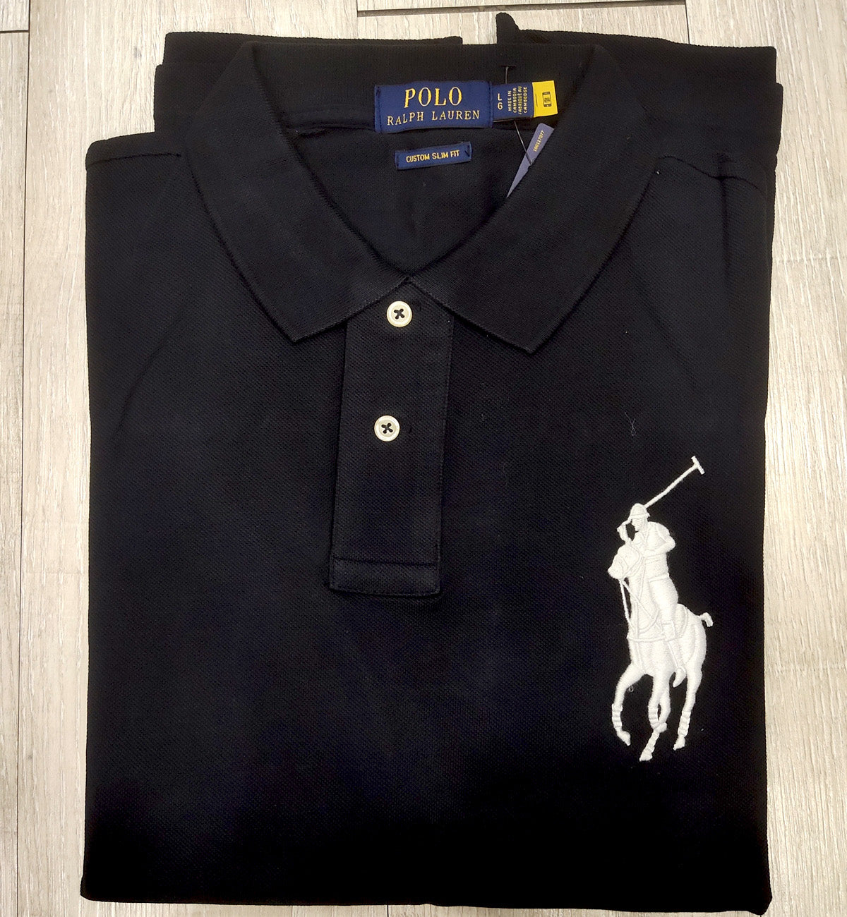 Ralph Lauren Big Logo Polo Shirt (Navy)