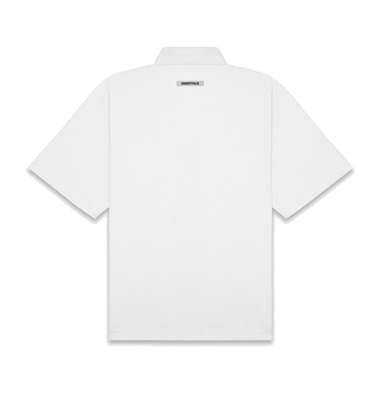 Fear Of God Essentials Short Polo Shirt (White)