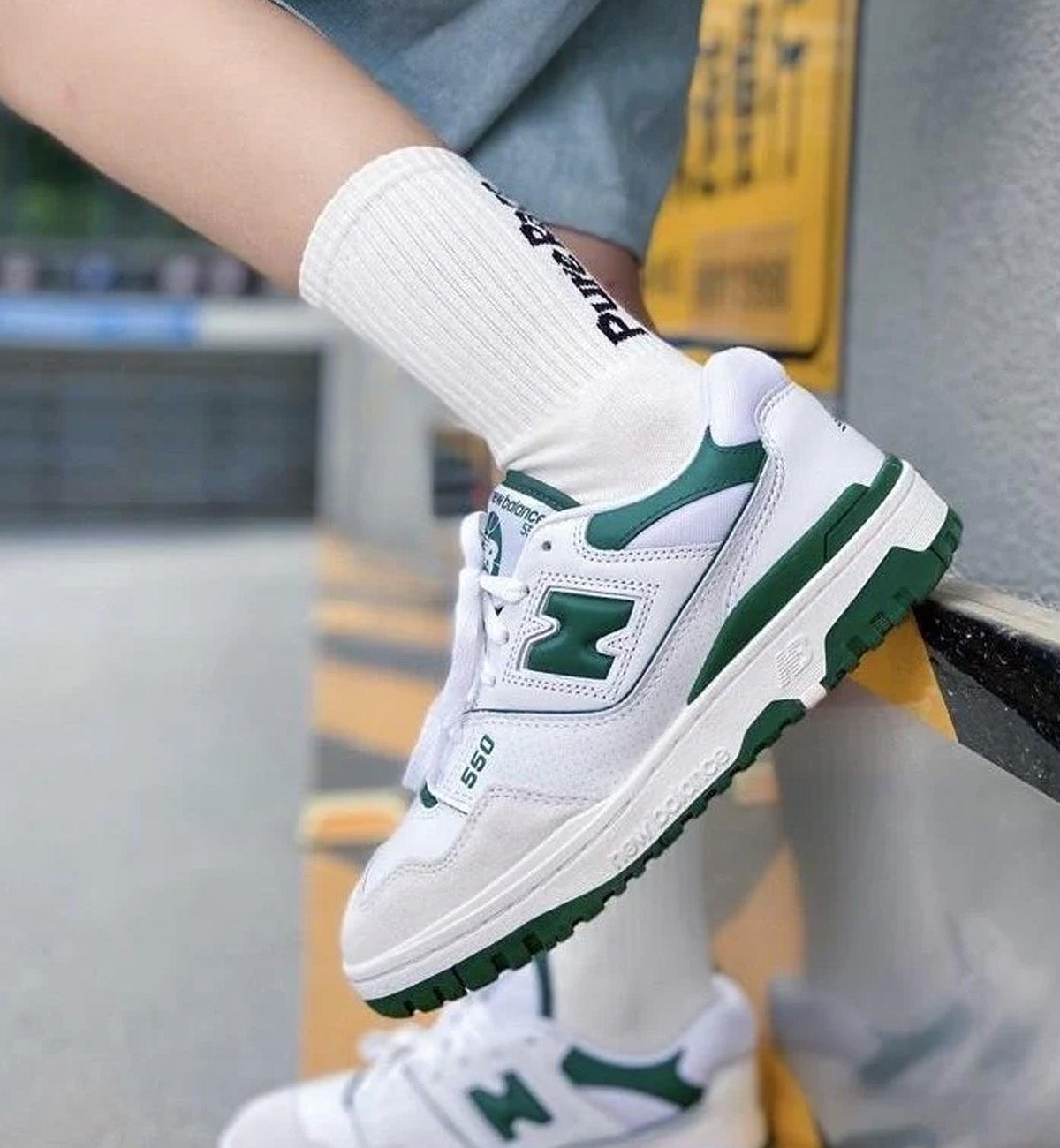 New Balance 550 White Green