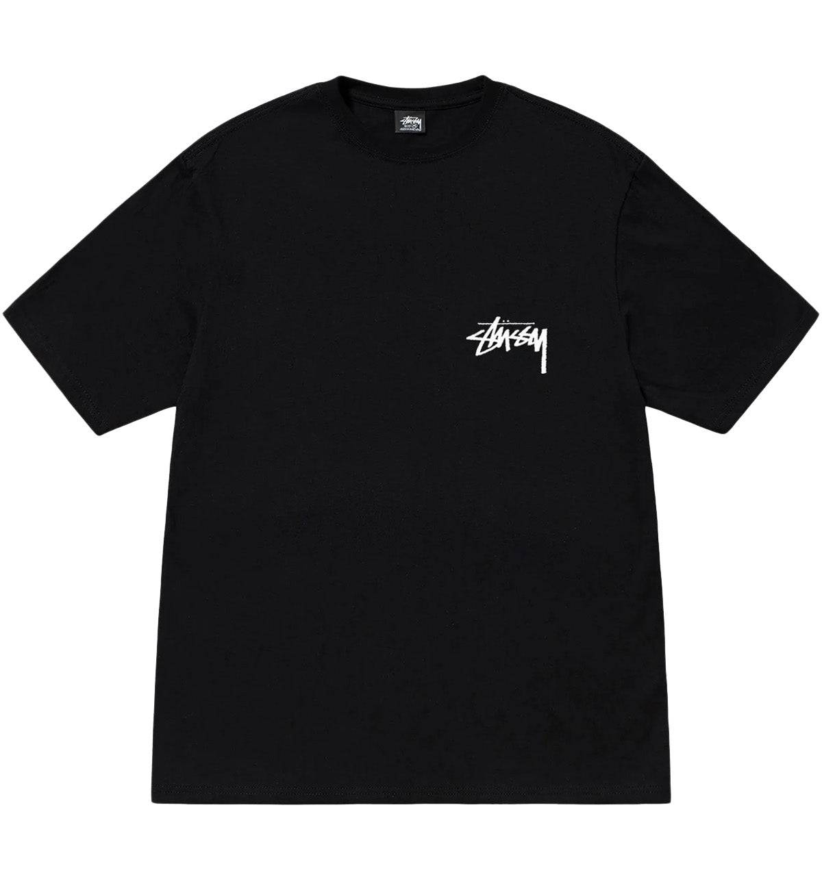 Grey stussy outlet t shirt