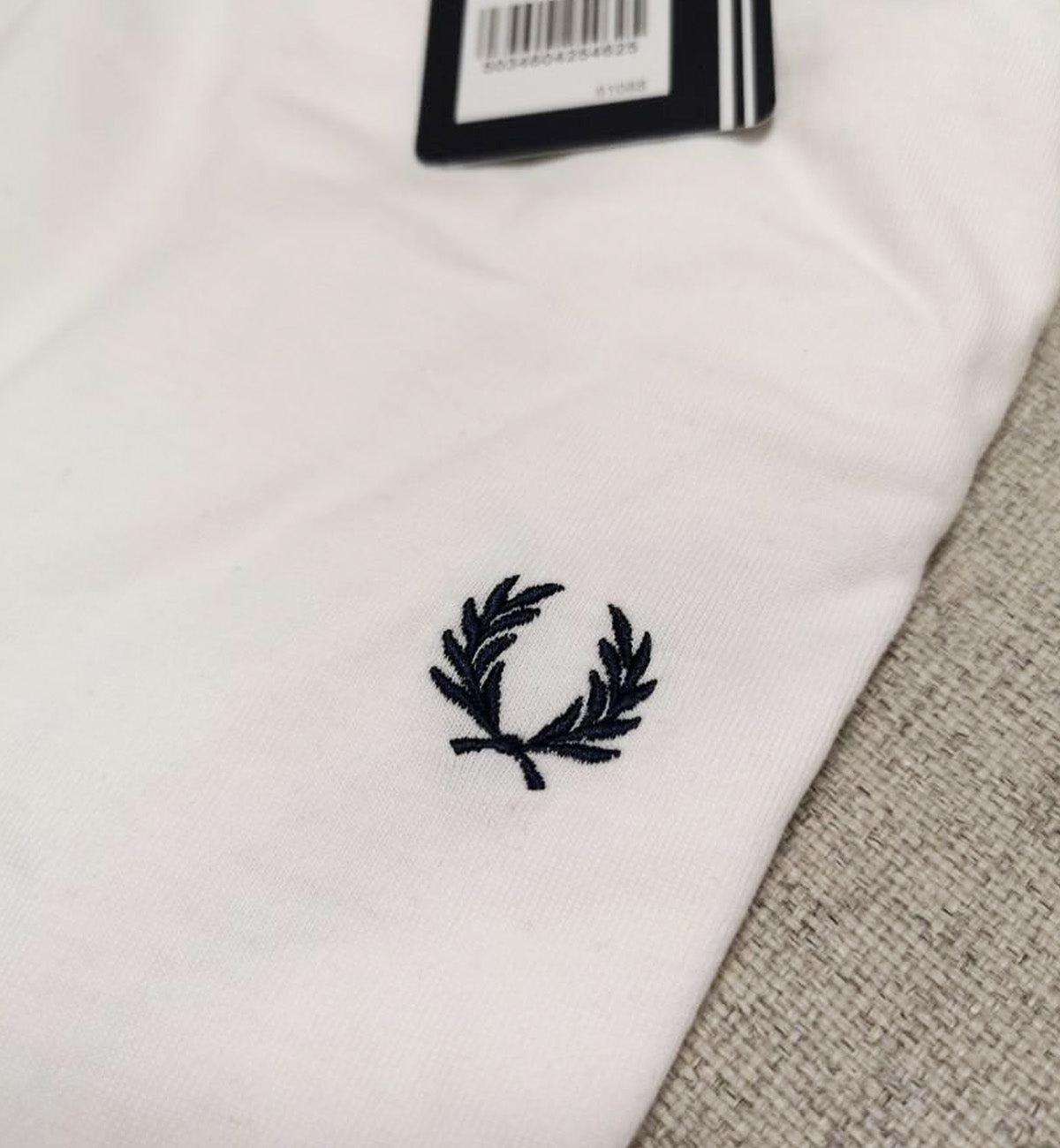 Fred Perry Small Red Black Stripe T-Shirt