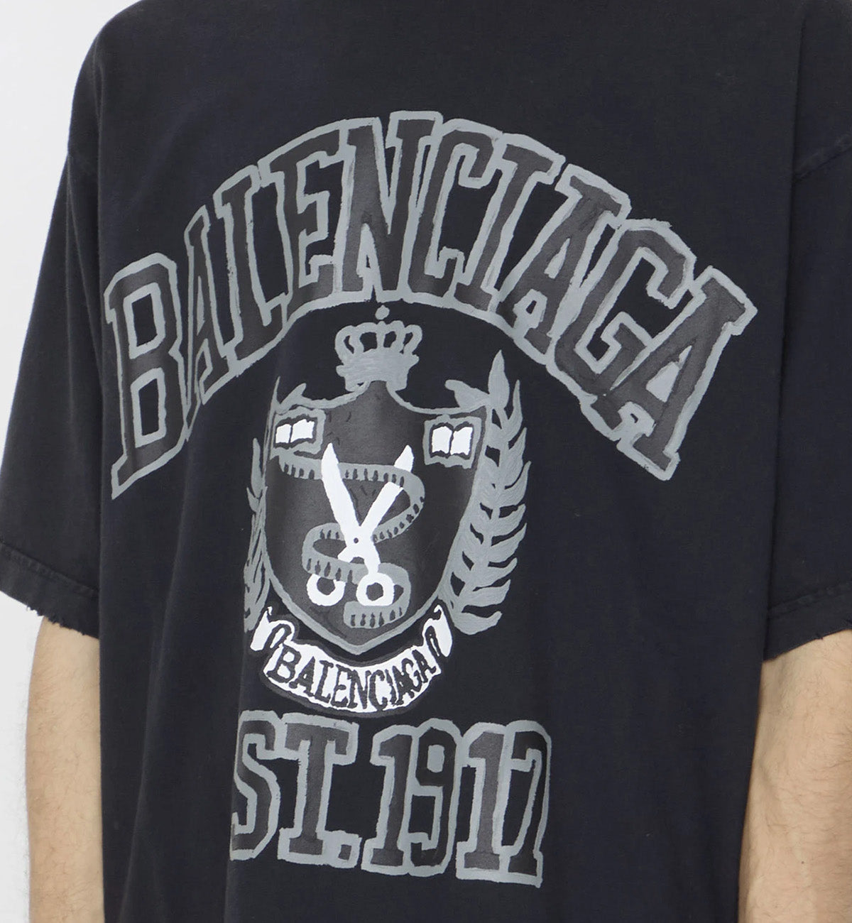 Balenciaga EST.1917 T-shirt (Black)