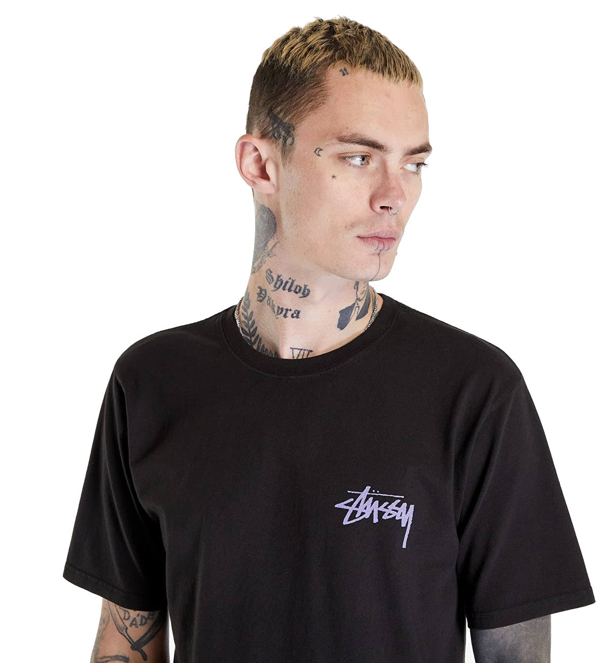 Stussy Skate Posse Pigment Dyed Tee (Black)