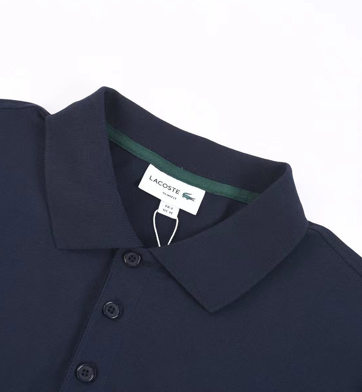 Lacoste Polo Long Sleeve Shirt (Black)