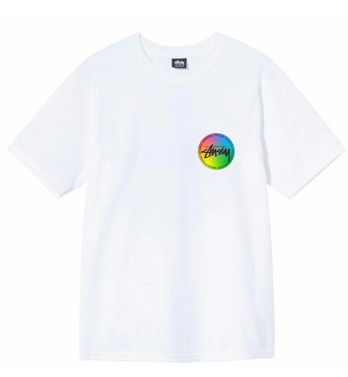 Stussy Dot Mix Dyed Tee (White)