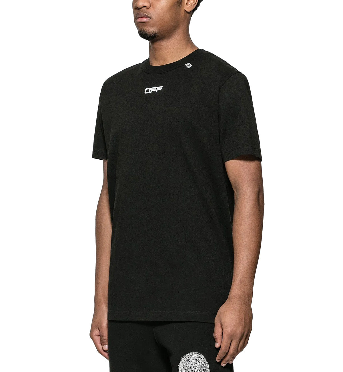 Off‑White Oversized Fit Caravaggio Arrows T‑Shirt (Black)