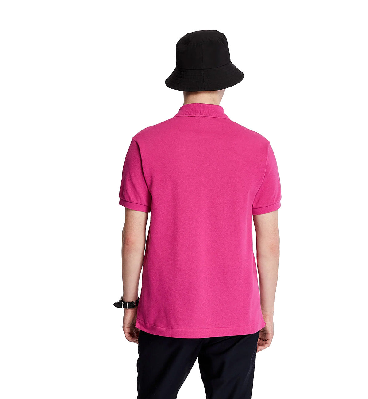Lacoste Classic Fit Cotton Polo Shirt (Rose Pink)