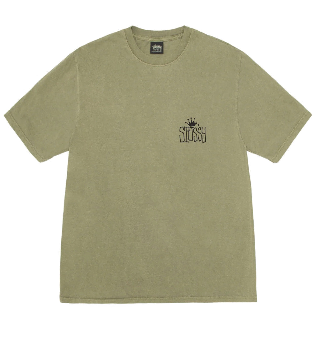 Stussy Crown International Crew Tee (Olive)