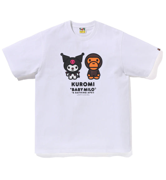 Bape Baby Milo x Kuromi T-Shirt (White)