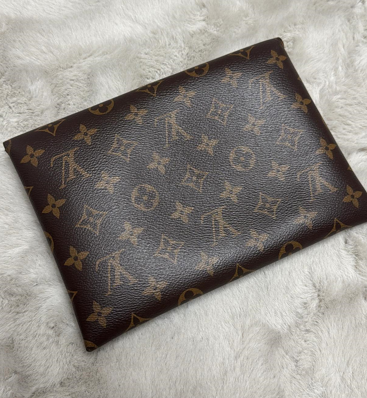 [Pre-used] LV Clutch Kirigami Monogram Brown