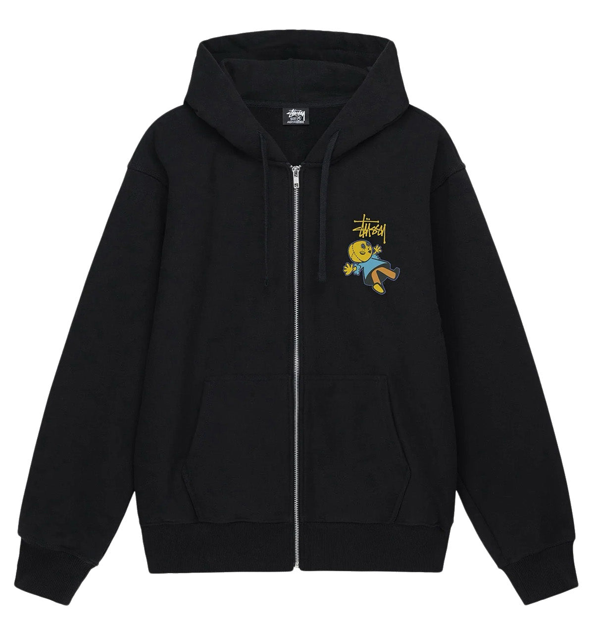 Stussy Dollie Pigment Dyed Hoodie (Black)