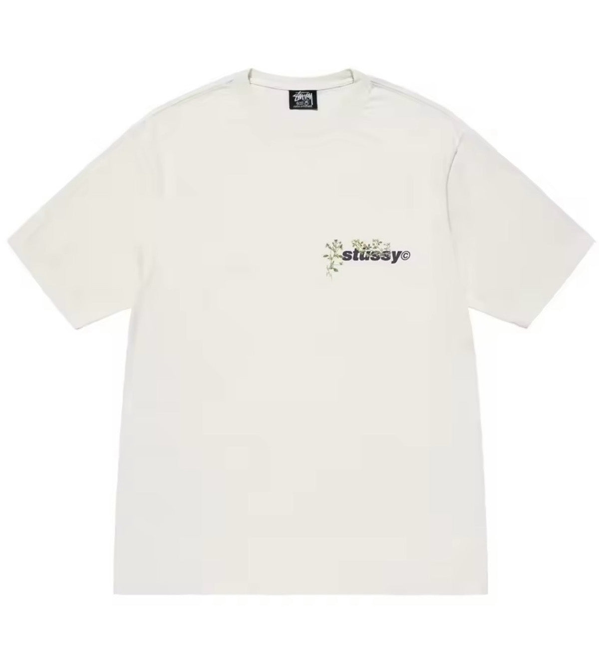 Stussy Bokay Pigment Dyed Tee (White)