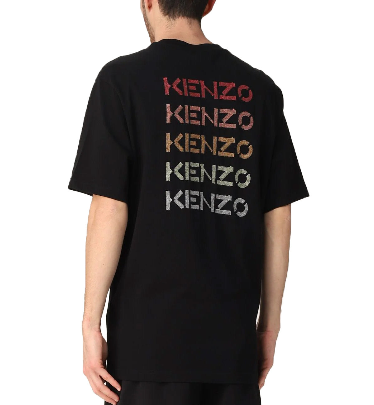 Kenzo Logo Loose Tee (Black)