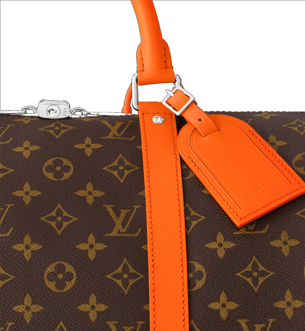 Louis Vuitton Keepall Bandouliere 50 (Orange)