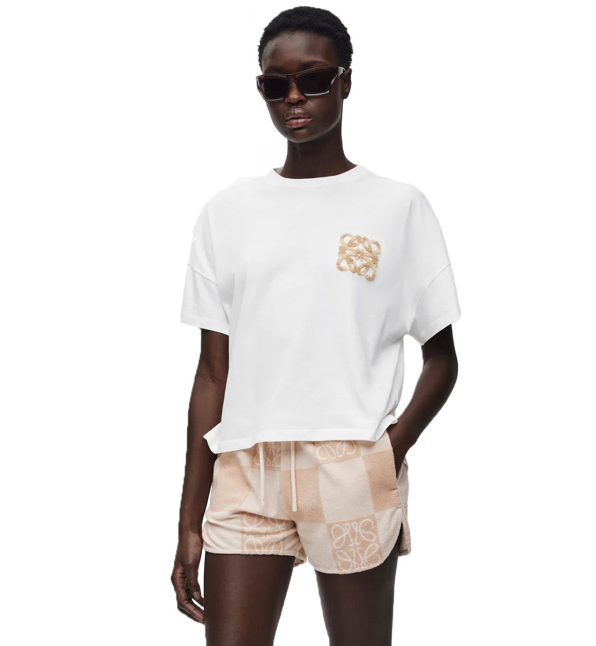 Loewe Boxy Cotton T-Shirt (White)