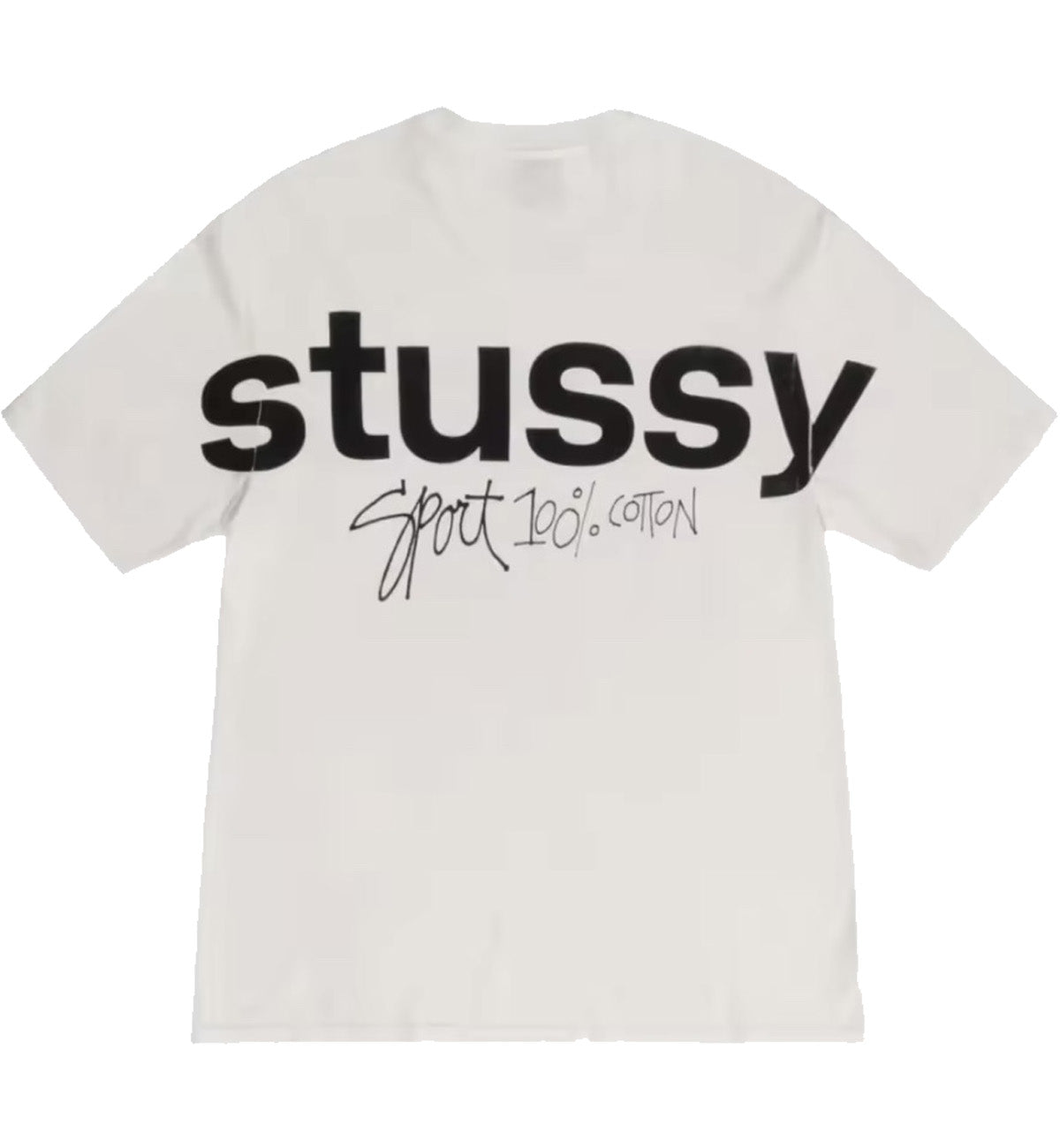 Stussy Sport 100% Pigment Dyed Tee (White)