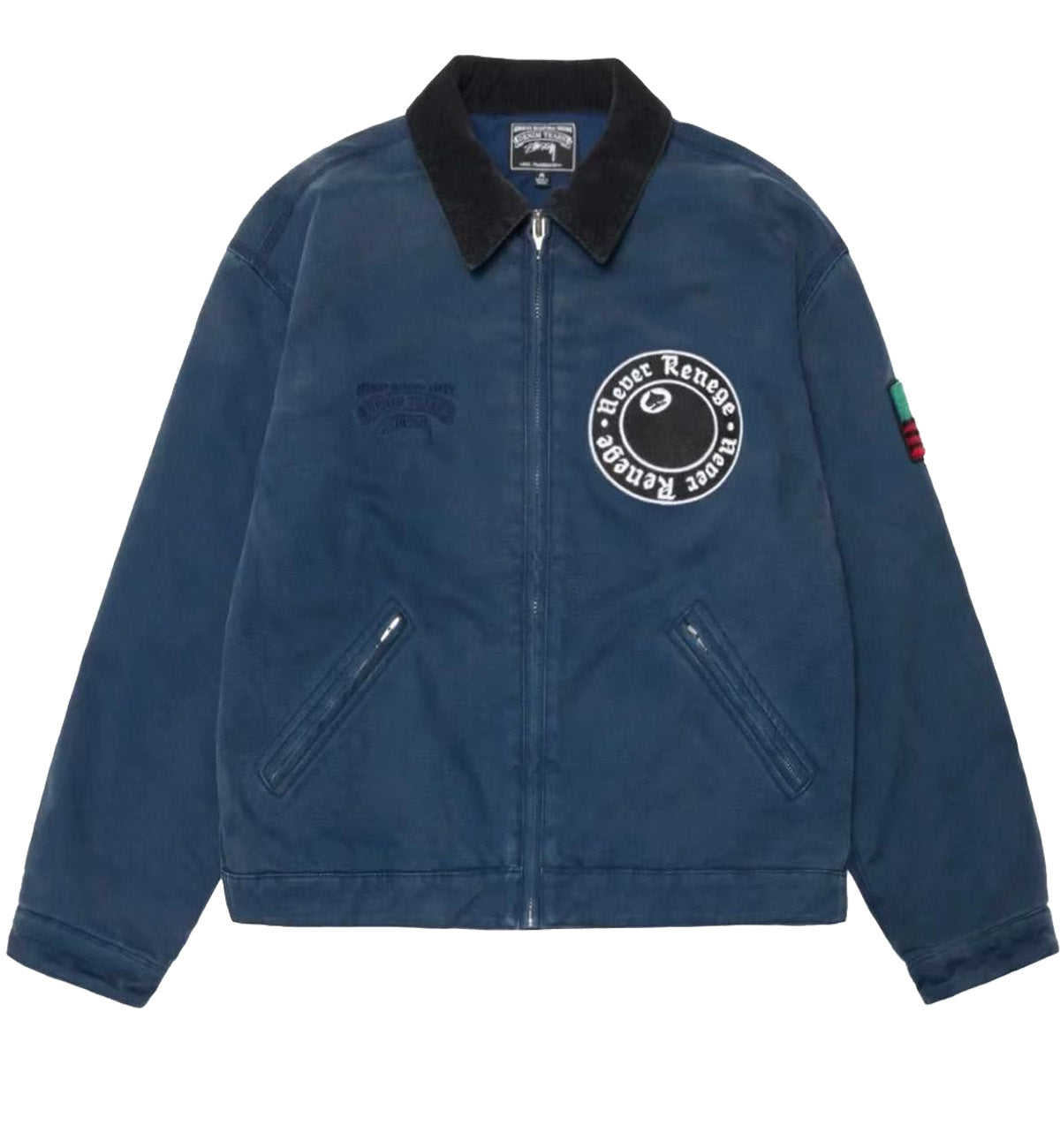 Stussy & Denim Tears Canvas Jacket (Blue)