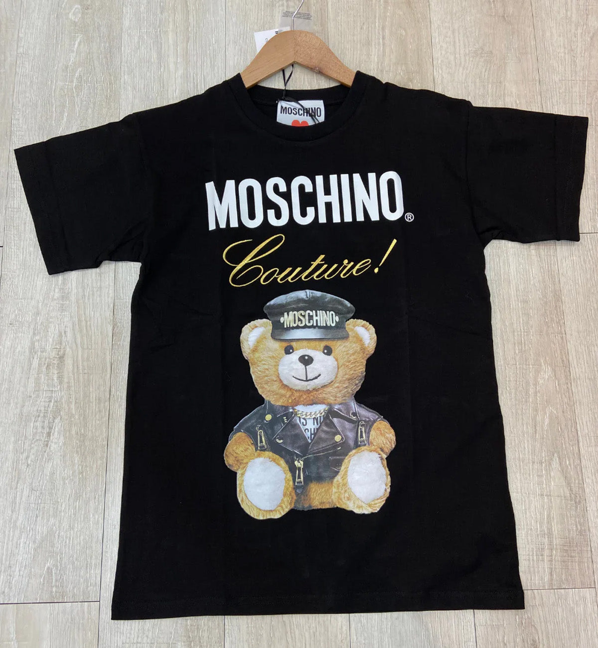 Moschino police discount teddy bear shirt