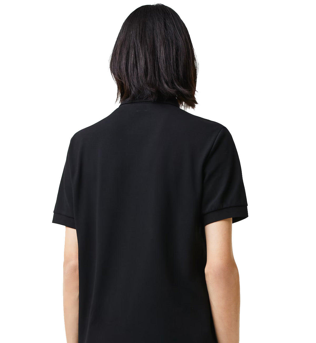 Lacoste Regular Fit Piqué Polo Shirt (Black)