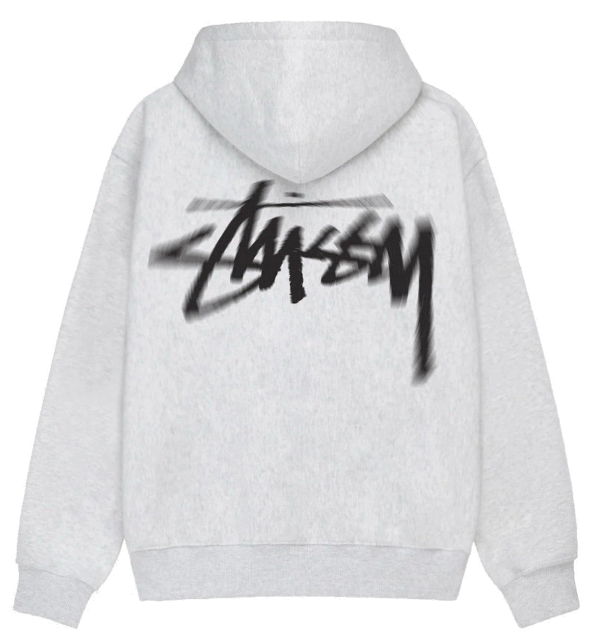 Stussy Dizzy Stock Hoodie (Ash Heather)