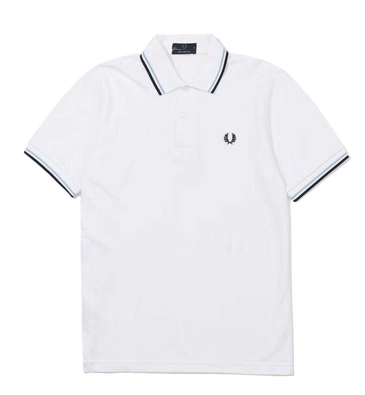 Black and white 2024 fred perry polo