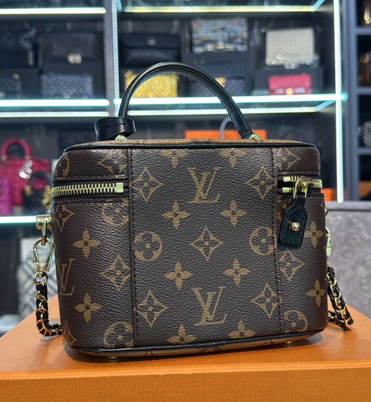 [Pre-Used] LV Vanity PM Monogram Reverse Brown