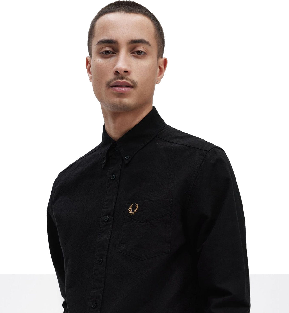 Fred Perry Classic Oxford Shirt (Black Gold)