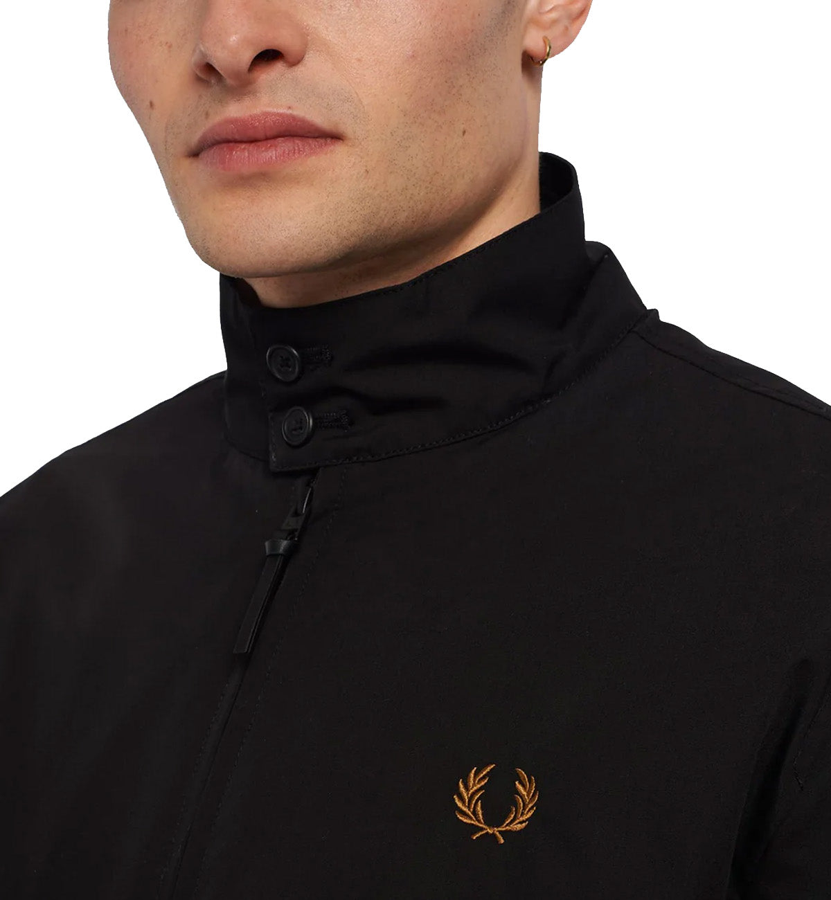 Fred Perry Brentham Jacket SS23 (Black)