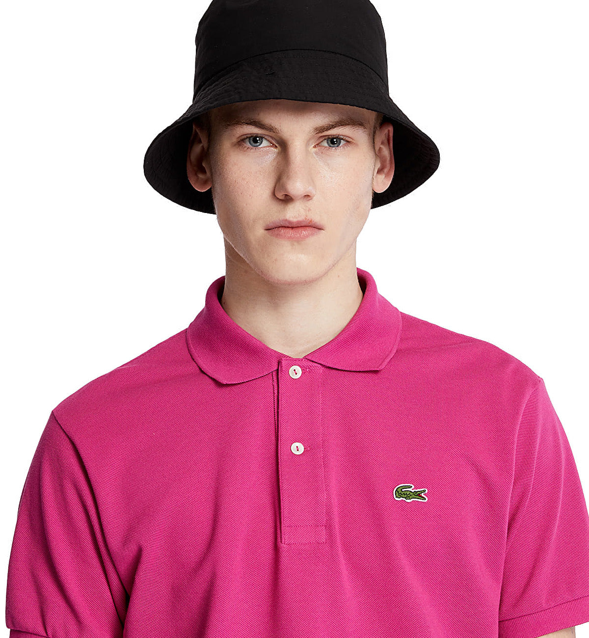 Lacoste Classic Fit Cotton Polo Shirt (Rose Pink)