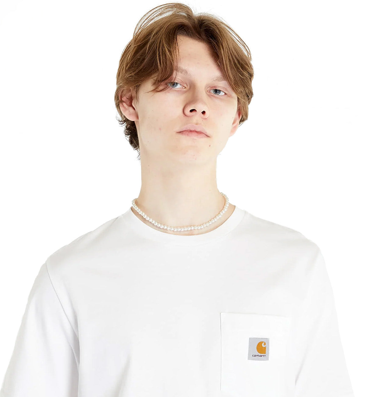 Carhartt Pocket Short Sleeve Tee (White)