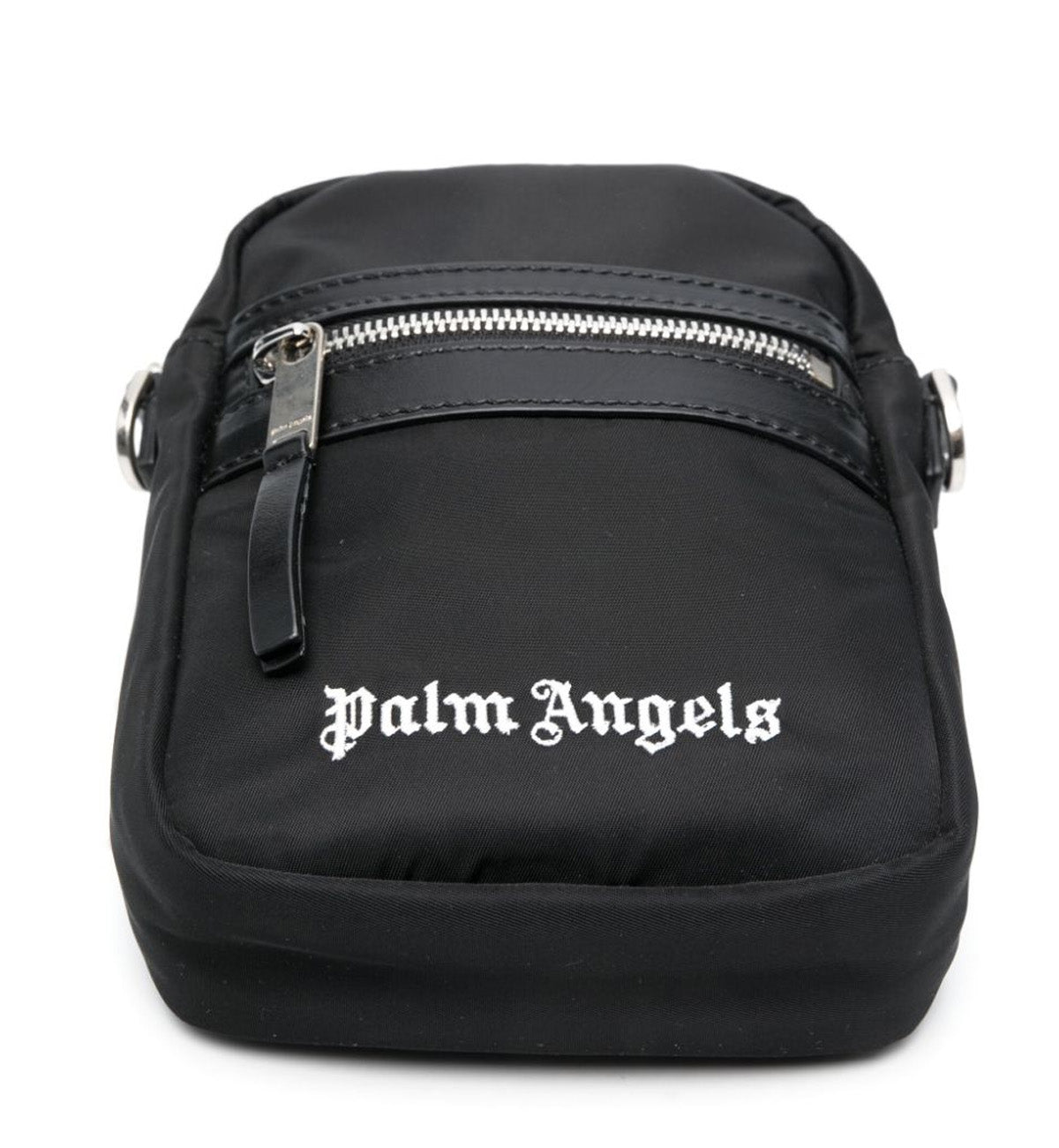 Palm Angels Black Shoulder Bag Logo
