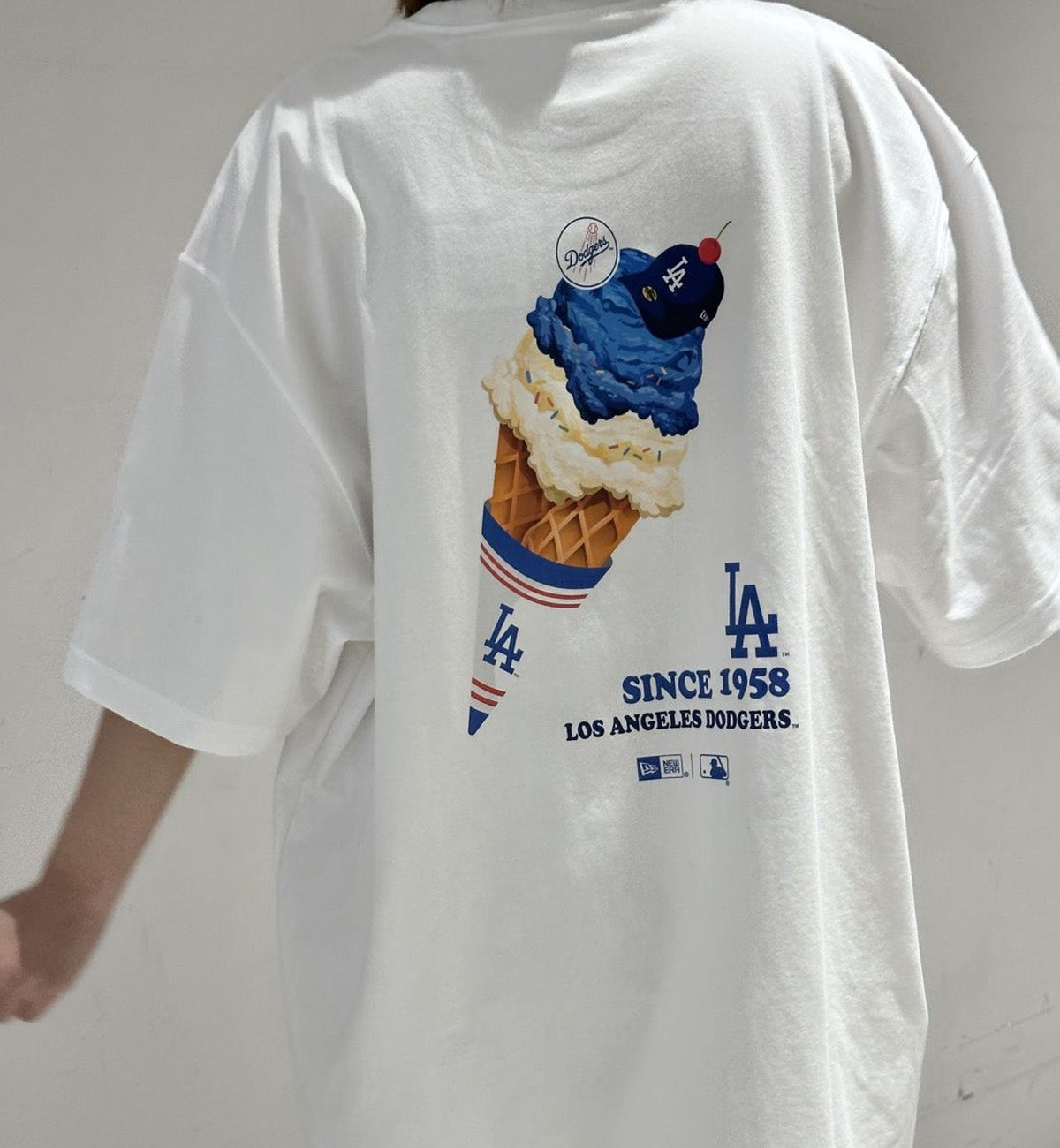 New Era Ice Cream LA T-Shirt (White)