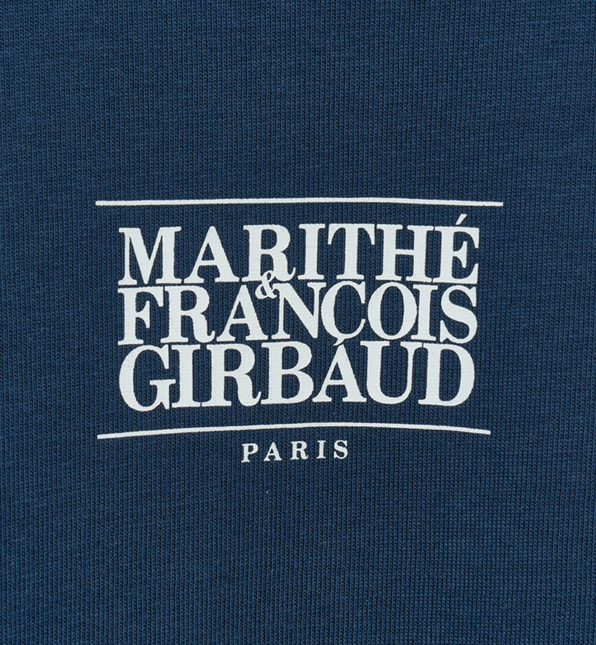 Marithe Small Classic Logo T-Shirt (Navy)