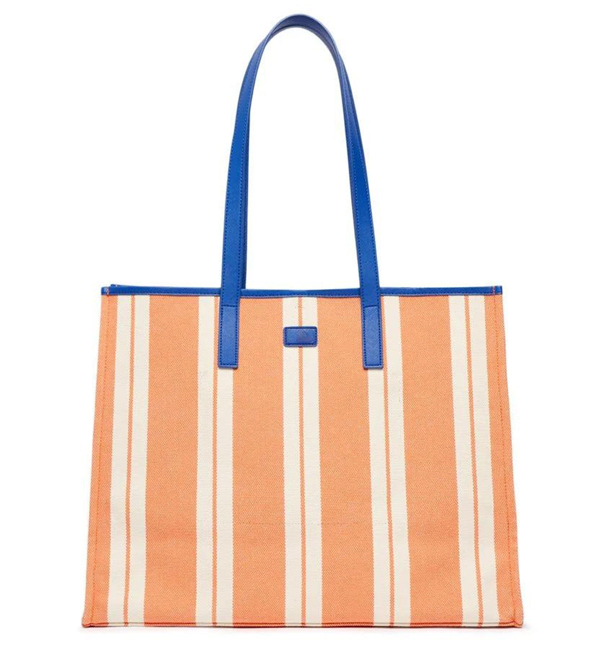 MLB Ethnic Stripe New York Yankees Tote Bag (Orange)