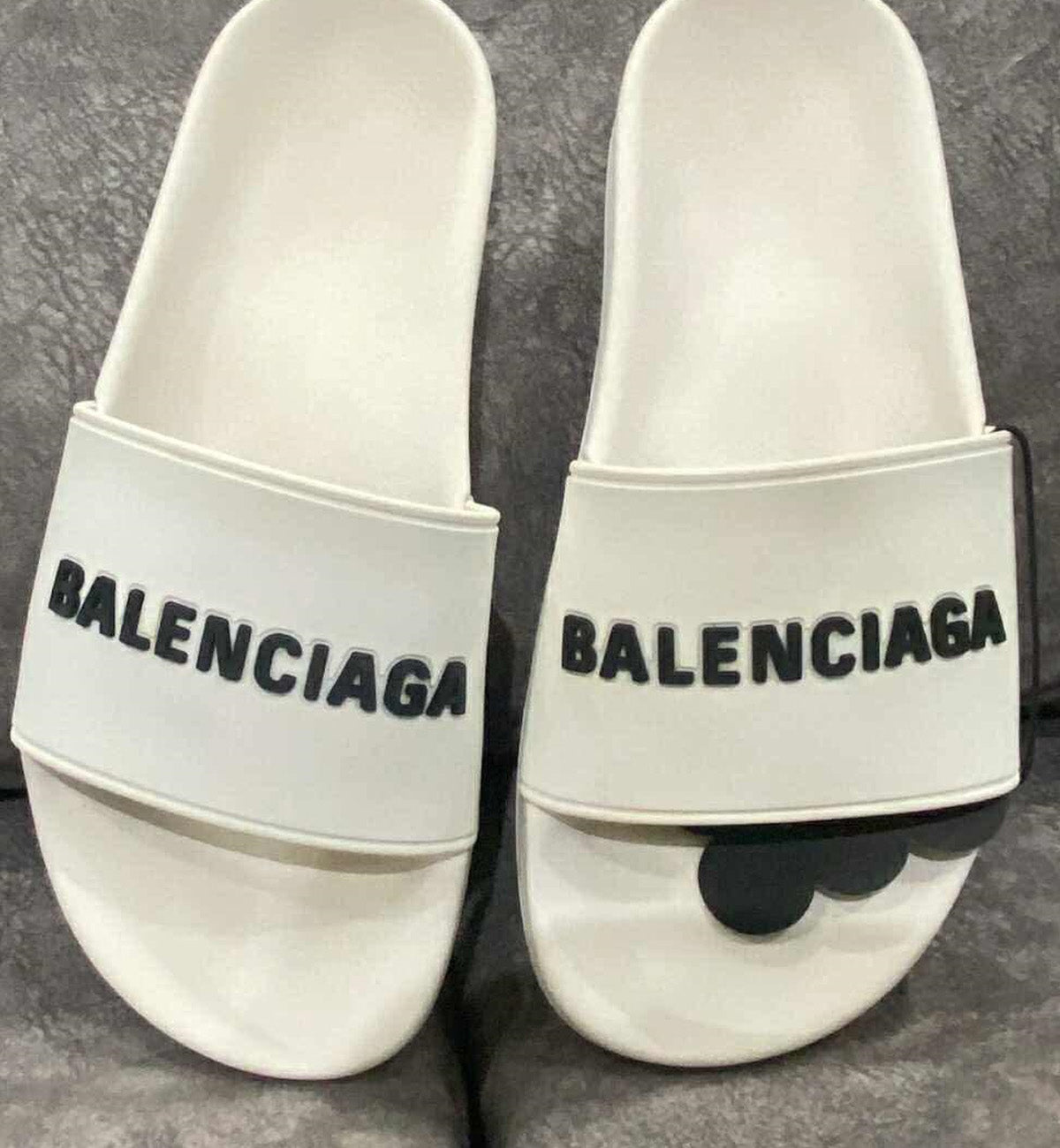 [Pre-Used] Balenciaga Pool Slides White